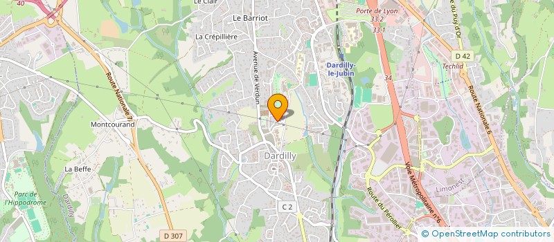 localisation de l'entreprise 3MB SERVICES  DARDILLY