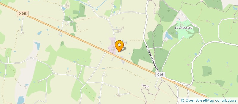 localisation de l'entreprise 3MC à BECON-LES-GRANITS