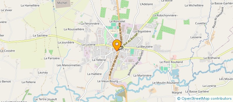 localisation de l'entreprise 3MCAT  BRECEY