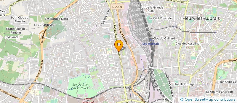 localisation de l'entreprise 3MCIS à ORLEANS