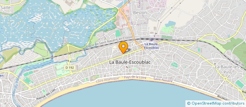 localisation de l'entreprise 3MCJ à LA BAULE-ESCOUBLAC