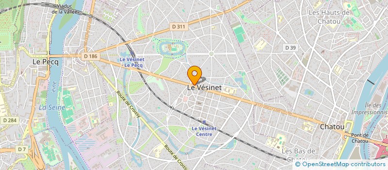 localisation de l'entreprise 3MCJ CAPITAL  LE VESINET