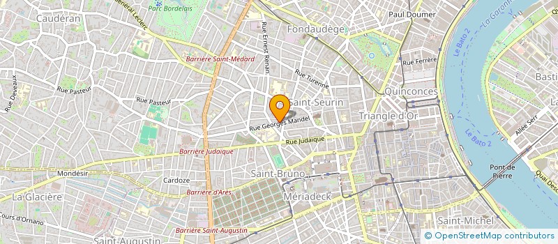 localisation de l'entreprise 3MD SARL  BORDEAUX