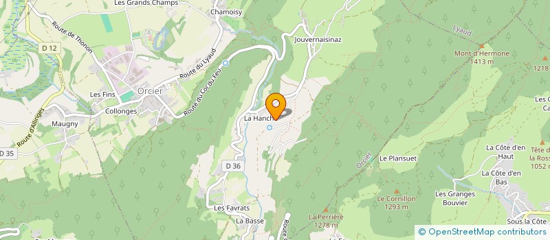 localisation de l'entreprise 3MDTJ  ORCIER