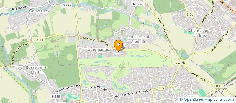 localisation de l'entreprise 3ME  GUERMANTES