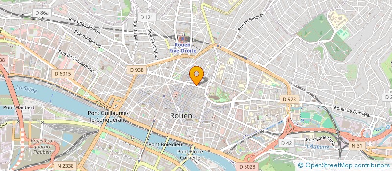 localisation de l'entreprise 3MG  ROUEN