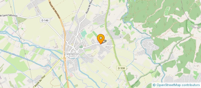 localisation de l'entreprise 3MG  VELLERON