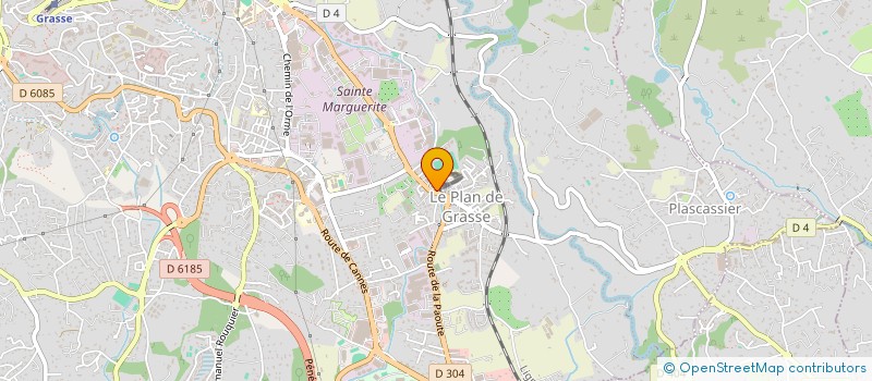localisation de l'entreprise 3MG à GRASSE
