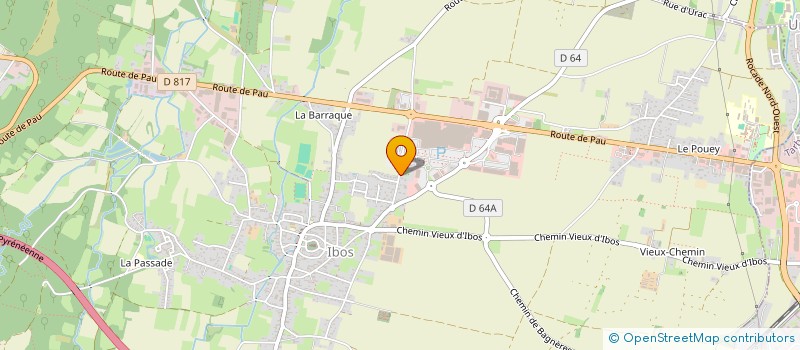 localisation de l'entreprise 3MGB  IBOS