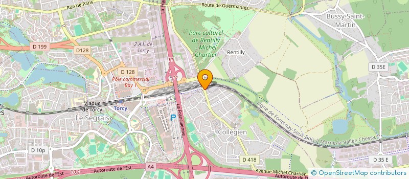 localisation de l'entreprise 3MHS  COLLEGIEN