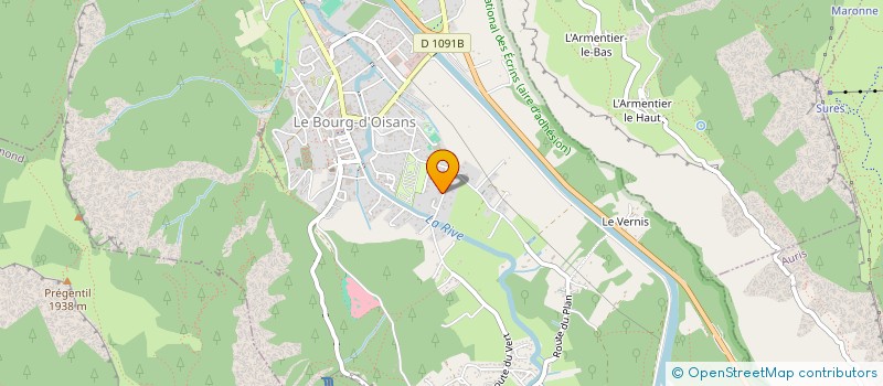 localisation de l'entreprise 3MI  LES DEUX ALPES