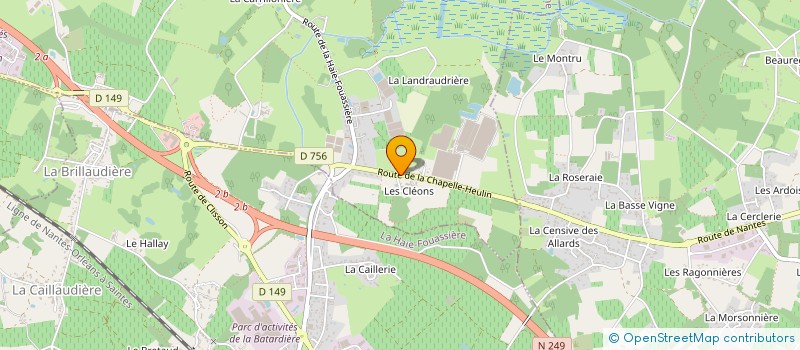 localisation de l'entreprise 3MK à HAUTE-GOULAINE