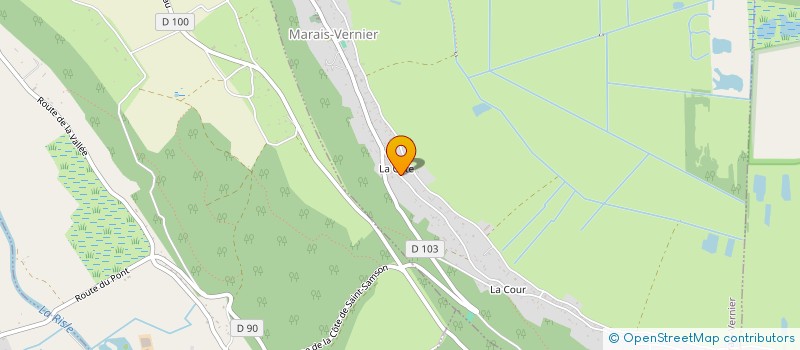 localisation de l'entreprise 3MK  MARAIS-VERNIER