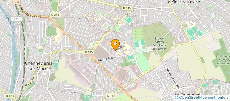 localisation de l'entreprise 3MN TRANSPORT  CHENNEVIERES-SUR-MARNE