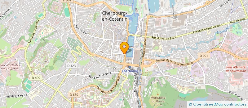 localisation de l'entreprise 3MO  CHERBOURG-EN-COTENTIN