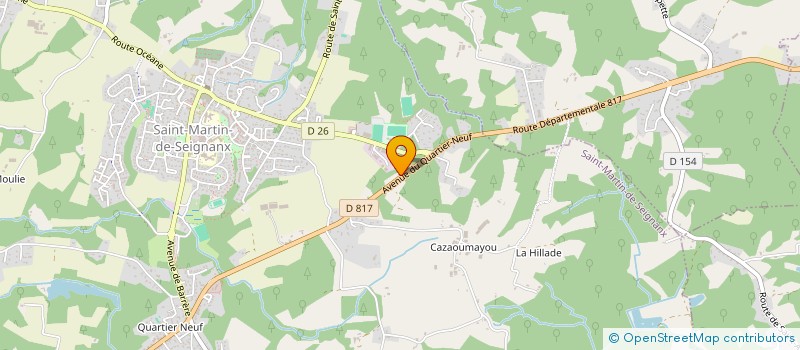 localisation de l'entreprise 3MO  SAINT-MARTIN-DE-SEIGNANX