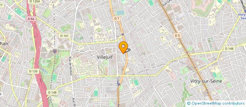 localisation de l'entreprise 3MRC à VILLEJUIF