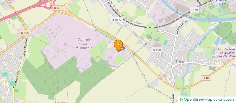 localisation de l'entreprise 3MREC  THIANT