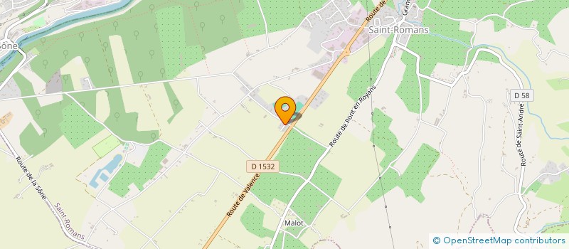 localisation de l'entreprise 3MS  SAINT-ROMANS