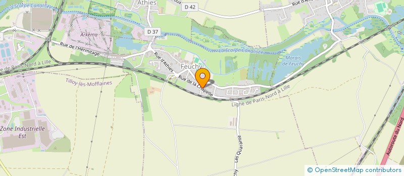 localisation de l'entreprise 3MT  ECURIE