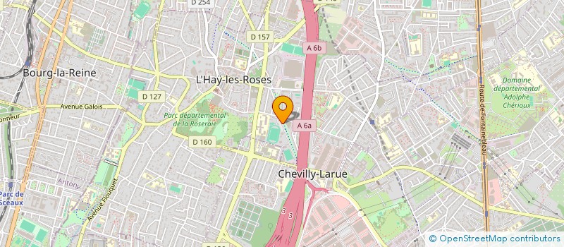 localisation de l'entreprise 3MT EXPRESS  L'HAY-LES-ROSES