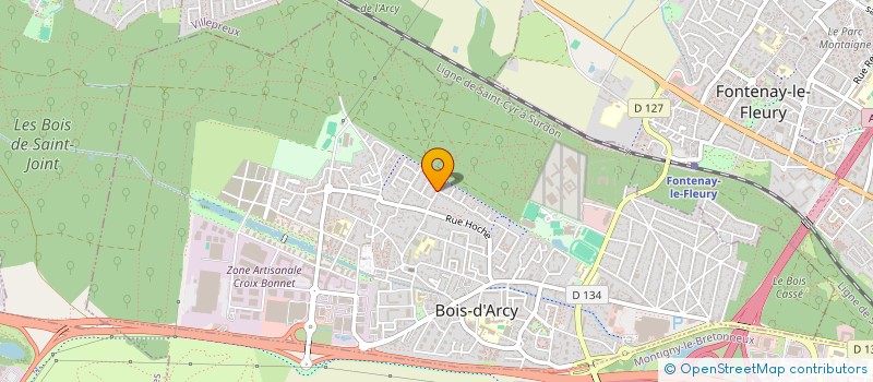 localisation de l'entreprise 3N  BOIS-D'ARCY