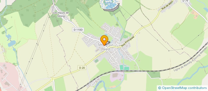 localisation de l'entreprise 3N  TETING-SUR-NIED