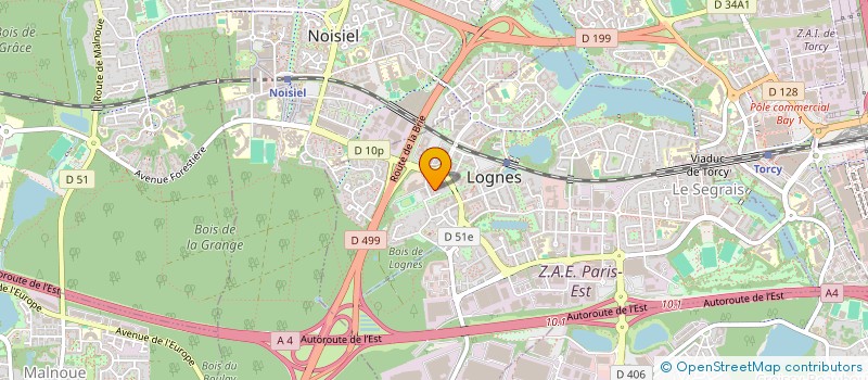 localisation de l'entreprise 3N EXPEDICOLIS à LOGNES