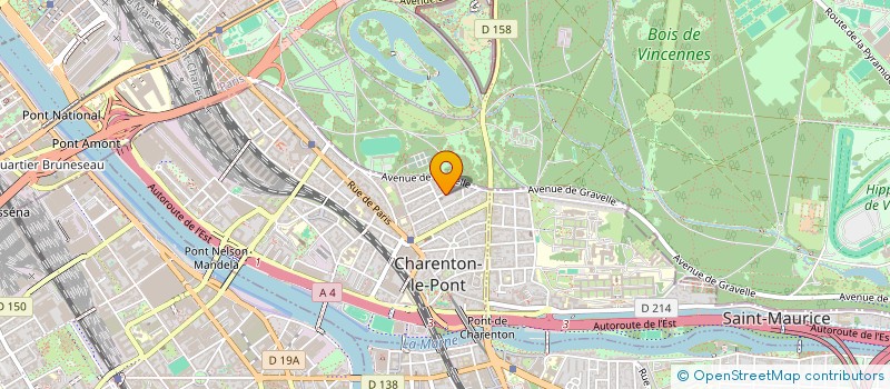 localisation de l'entreprise 3N PARTNERS  CHARENTON-LE-PONT