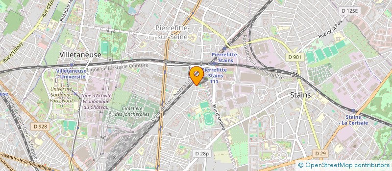 localisation de l'entreprise 3N TRANSPORTS  SAINT-DENIS