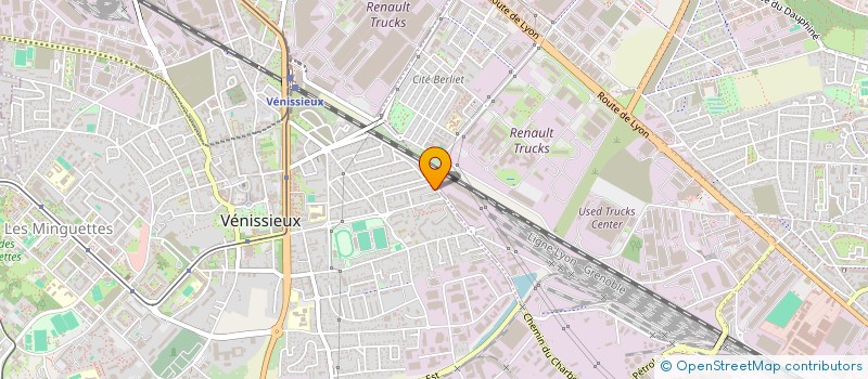 localisation de l'entreprise 3N YAZIR  VENISSIEUX