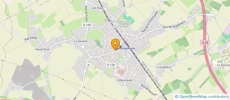 localisation de l'entreprise 3NEUVE  TEMPLEUVE-EN-PEVELE