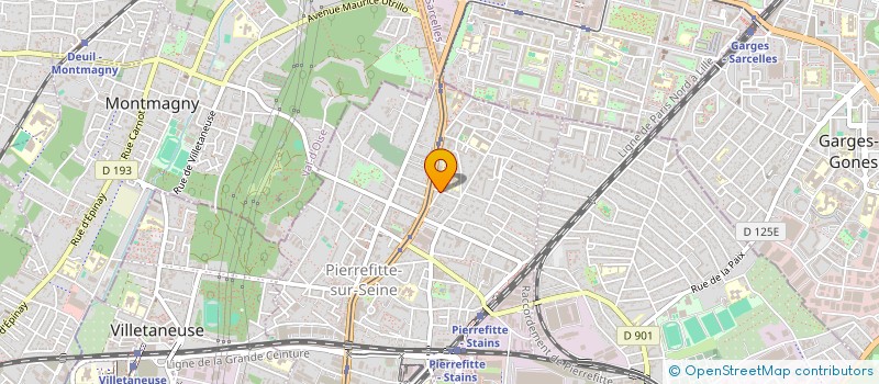 localisation de l'entreprise 3NV à PIERREFITTE-SUR-SEINE