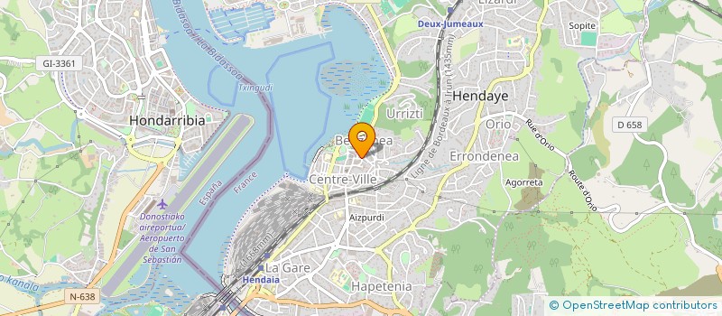 localisation de l'entreprise 3ORZ à HENDAYE
