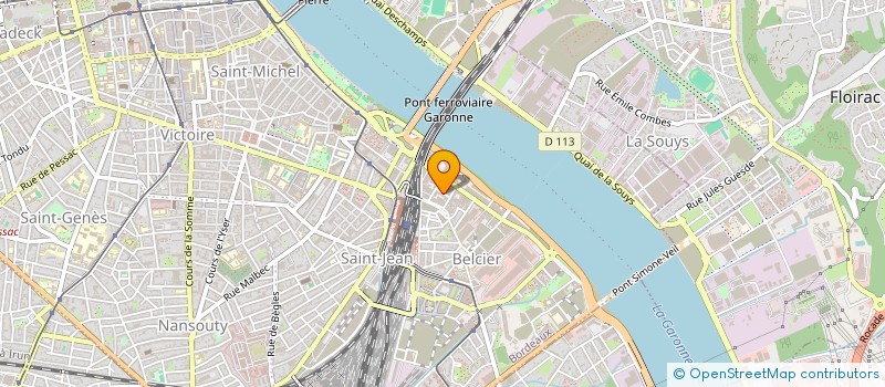 localisation de l'entreprise 3P AGENCEMENT à BORDEAUX