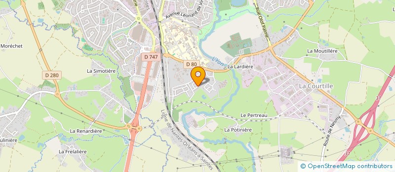 localisation de l'entreprise 3P-CONSEIL à LA ROCHE-SUR-YON