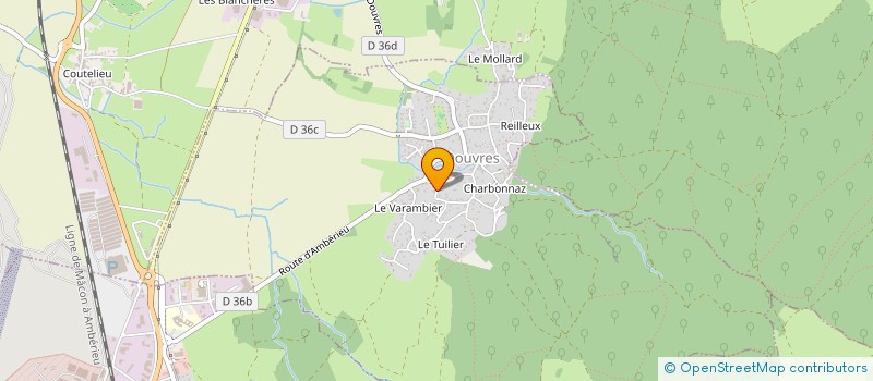 localisation de l'entreprise 3P IMMOBILIER  DOUVRES