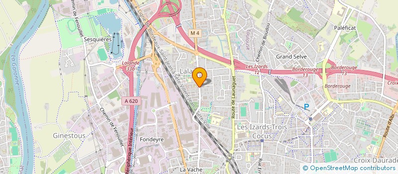 localisation de l'entreprise 3P PEINTURES PAPIERS PEINTS à TOULOUSE