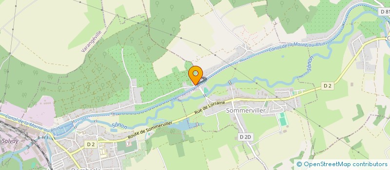 localisation de l'entreprise 3P RENOV  DOMBASLE-SUR-MEURTHE