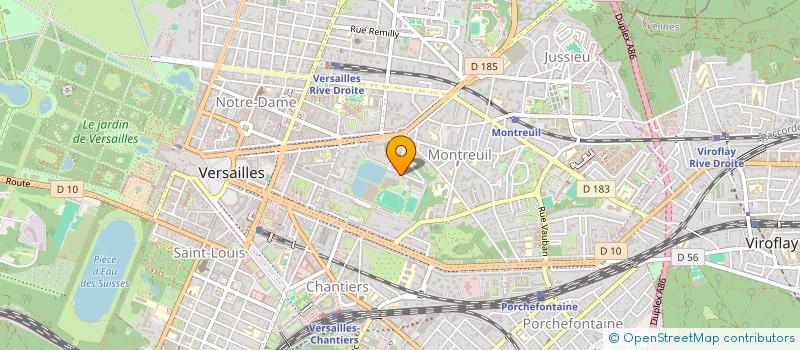 localisation de l'entreprise 3P3S à VERSAILLES