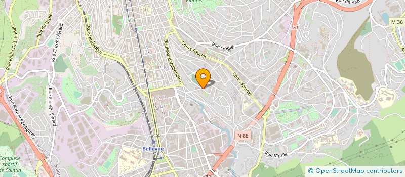 localisation de l'entreprise 3P42  SAINT-ETIENNE