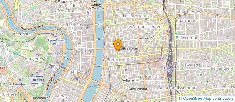 localisation de l'entreprise 3PAR3 IMMO  LYON