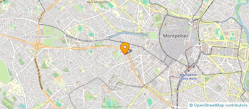 localisation de l'entreprise 3PCO SCOP à MONTPELLIER