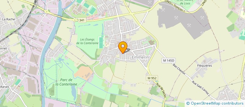 localisation de l'entreprise 3PFL  EMMERIN