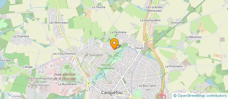 localisation de l'entreprise 3PI à CARQUEFOU