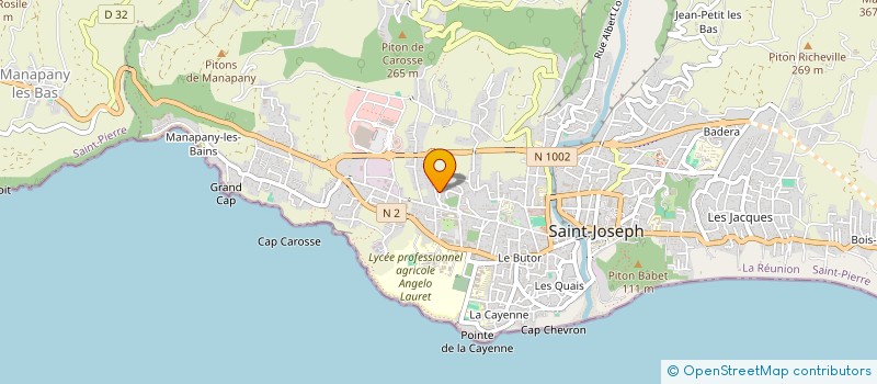 localisation de l'entreprise 3PIQUE  SAINT-JOSEPH