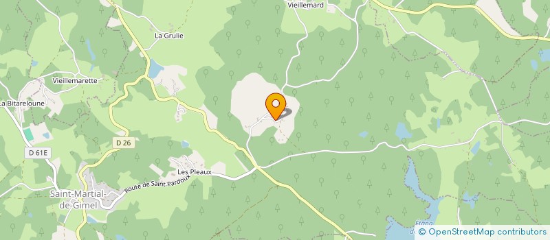 localisation de l'entreprise 3PTAYSSE  SAINT-MARTIAL-DE-GIMEL