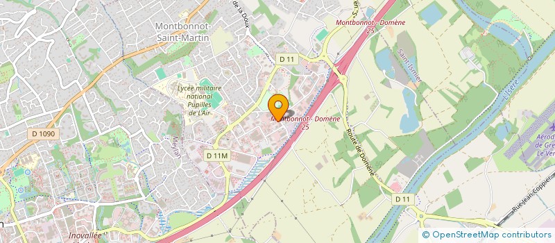 localisation de l'entreprise 3R  MONTBONNOT-SAINT-MARTIN