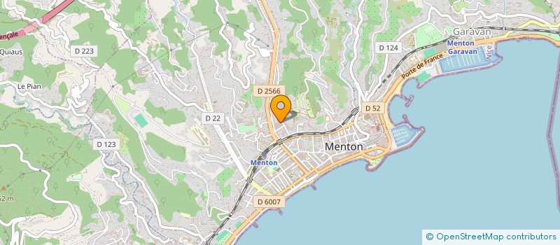 localisation de l'entreprise 3R COMPANY à MENTON