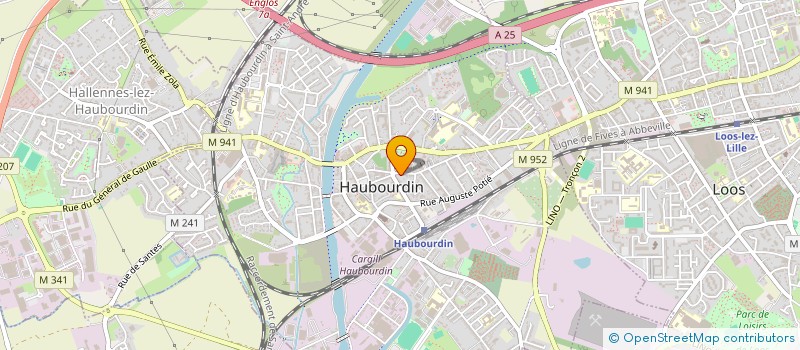 localisation de l'entreprise 3R CONCEPT  HAUBOURDIN